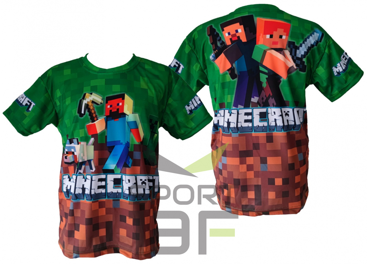 Koszulka Minecraft T Shirt Dla Dziecka M